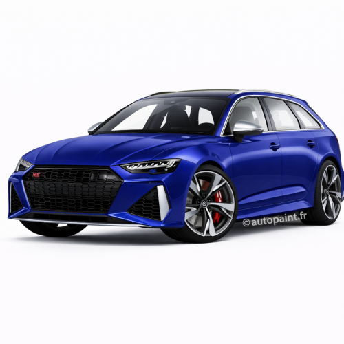 Peinture Audi LG5C Bleu Ultra (6I) – Base Mate Métallisée à Revernir 2 kg