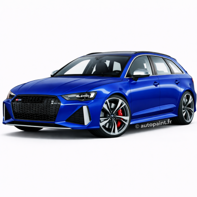 Peinture Audi LY5Q Bleu Sepang Métallisé – Base Mate à Revernir 2 kg