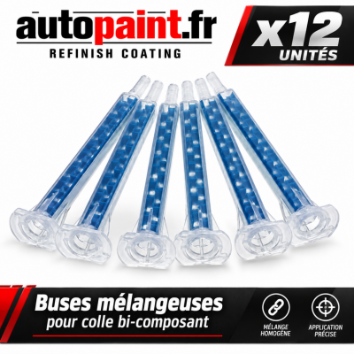 Buses Mélangeuses pour Colle Bi-Composant – Lot de 12