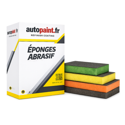 Eponge de mousse abrasive boite de 48 pièces