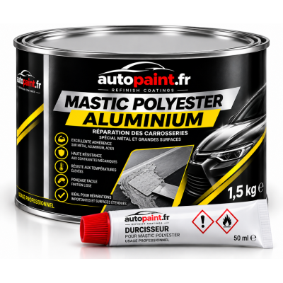 Mastic aluminium carrosserie 1.5KG