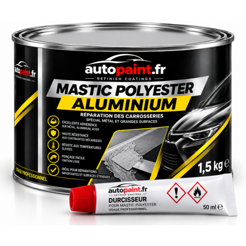 Mastic aluminium carrosserie 1.5KG Mastic aluminium carrosserie 1.5KG