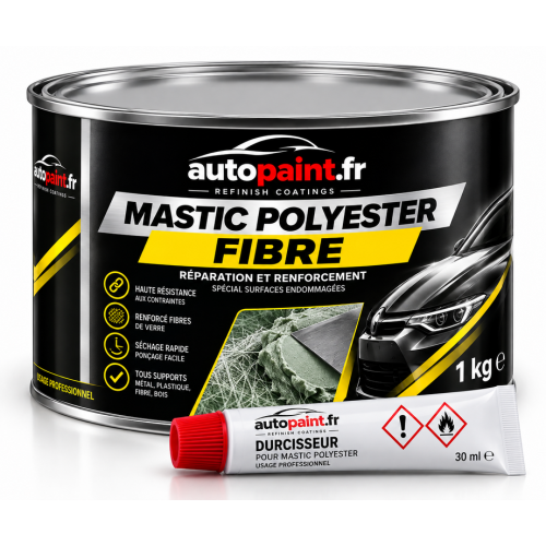 Mastic fibre de verre 1kg Mastic fibre de verre 1kg
