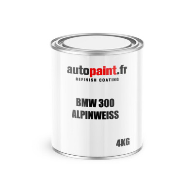 Peinture brillant direct BMW 300 ALPINWEISS 4KG