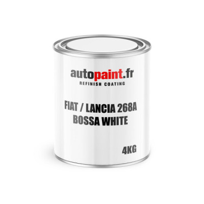 Peinture brillant direct FIAT / LANCIA 268A BOSSA WHITE 4KG