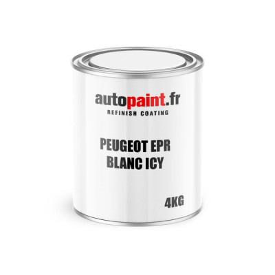 Peinture brillant direct PEUGEOT EPR BLANC ICY 4KG