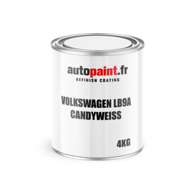 Peinture brillant direct VOLKSWAGEN LB9A CANDYWEISS 4KG