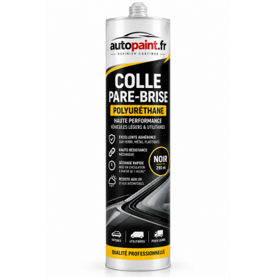 Colle pare brise NOIR rapide 290ml