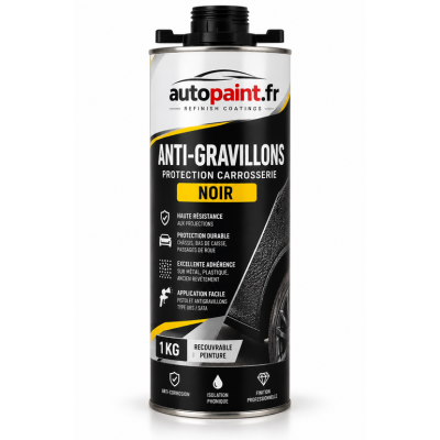 Cartouche anti-gravillons NOIR 1KG