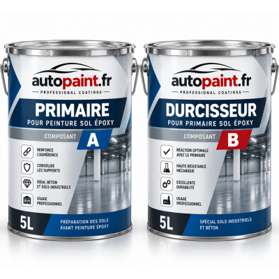 Kit Primaire pour Peinture Sol Époxy – 10 L