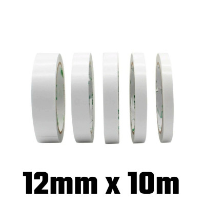 Ruban adhésif double face 12mm x 10m