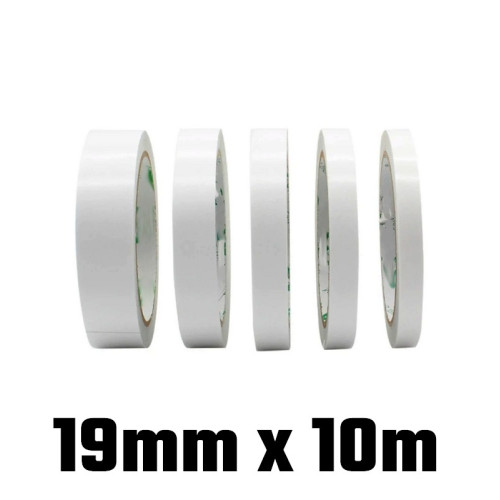 Ruban adhésif double face 19mm x 10m Ruban adhésif double face 19mm x 10m