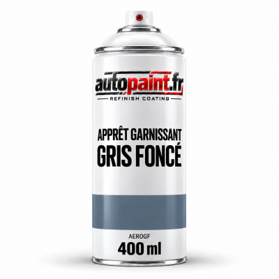 Aérosol apprêt garnissant gris foncé 400ml