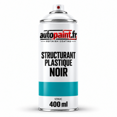 Aerosol Strucurant plastique NOIR 400ml